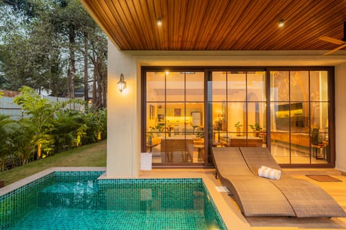 Villa Verde | 4-BHK Luxury Villa with Private Pool | The Banyan Bliss Complex – 4 bedroom villa in North Goa, Goa