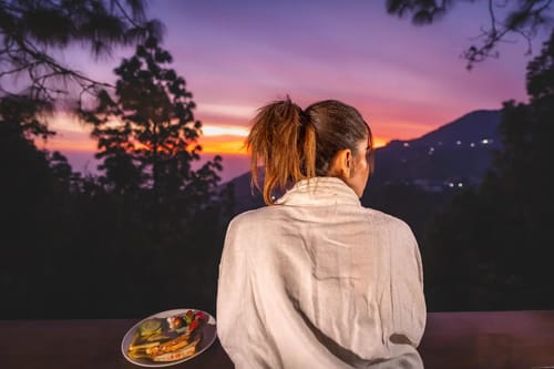 The Kingfisher Treehouse With Jacuzzi – 1 bedroom villa in Mussoorie, Uttarakhand