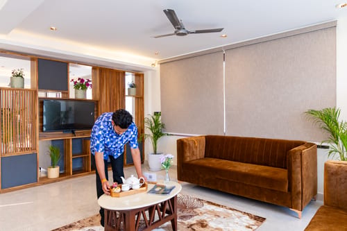 Anandam In The Himalayas Indigo | Suite With Restaurant, Lift & Lounge Near Triveni Ghat – 1 bedroom villa in Rishikesh, Uttarakhand