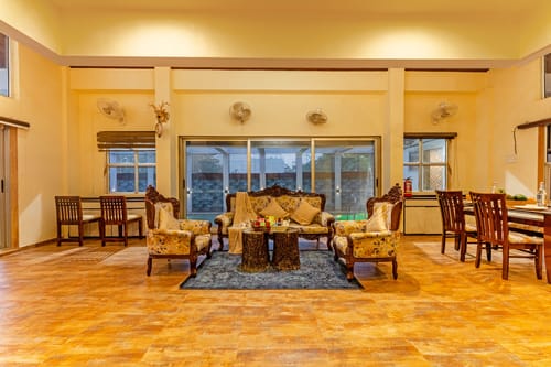 GauRi Villa | 3-BHK Villa With Private Pool, Lounge, Garden & Bathtub With 360 Panoramic Hill Views Near Waterfalls