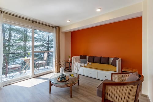 Baljees Melville Divine Apartments | 1-BHK | Kitchen | Lift – 1 bedroom villa in Shimla, Himachal Pradesh