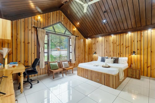 Ahilya | Pet-friendly 3-BHK Villa Near Bhimtal Lake With Garden & Balcony – 3 bedroom villa in Nainital, Uttarakhand