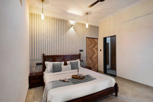 Casa Meraki | Country-Style 3-BHK Villa with Private pool, Gazebo and Landscaped Garden – 3 bedroom villa in Udaipur, Rajasthan