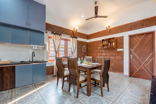 Courtyard Banyan | Rustic 2-BHK Pet-friendly Villa with Pool, Gazebo Amid Banyan Trees | Near Nandi Hills – 2 bedroom villa in Bengaluru, Karnataka