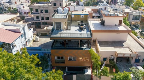 Auric Lake Villa | 2-Room Suite Shared Plunge Pool and Terrace | Near Fateh Sagar Lake – 2 bedroom villa in Udaipur, Rajasthan