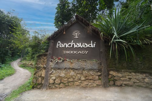 Panchavadi | Tree House On 10-acre Land With Natural Pool, Garden & Restro