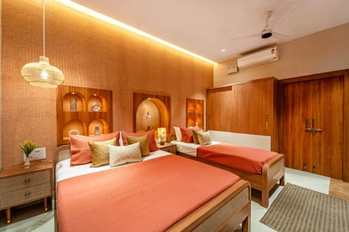 3 Rooms @ Vrindara Niwas – 3 bedroom villa in Mathura, Uttar Pradesh