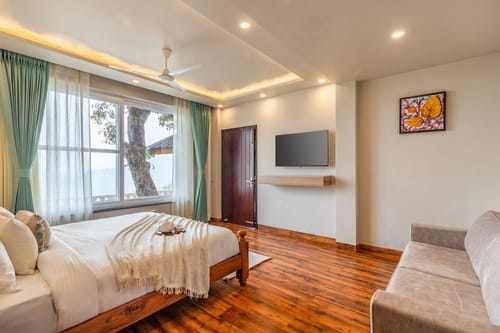 Twin Chalets | 4-BHK  Pet-friendly Escape With Valley-facing lawn, Terrace & 2 Living Rooms – 4 bedroom villa in Nainital, Uttarakhand