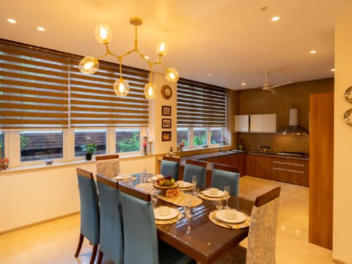 Dahlia | Tropical 4-BHK Villa With Private Pool, Gazebo, Garden | Near Baga & Calangute Beaches – 4 bedroom villa in North Goa, Goa