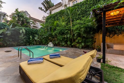 Villa Élysée | 3-BHK Villa With Private Pool, Gazebo & Balcony – 3 bedroom villa in North Goa, Goa