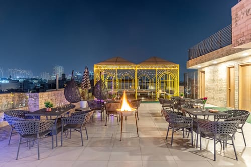 Miyabi Premium Suite | Chic 1-BHK Suite With Common Pool, Terrace & Gym