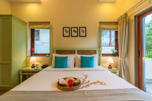 Villa Judiline | Elegant Pet-friendly 3-BHK Villa With Pvt Pool, Indoor Bar & Outdoor Sitting