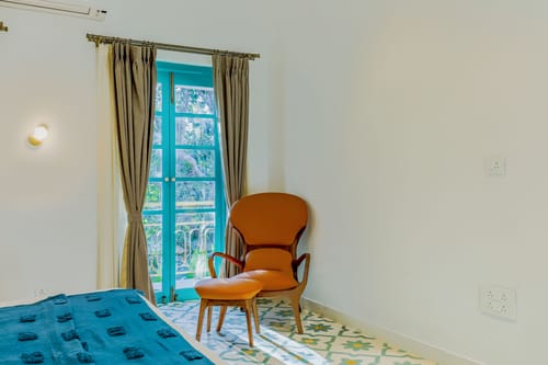 Casa Lotus | 3-BHK Villa with Private Pool, Cosy Nook, Balconies; in a Gated Complex – 3 bedroom villa in North Goa, Goa