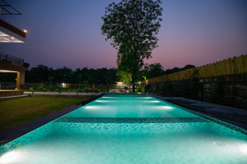 Amber Villa | 3-BHK Retreat W/ Pvt Pool, Game Room & Studio Rooms – 3 bedroom villa in Delhi-ncr, Haryana