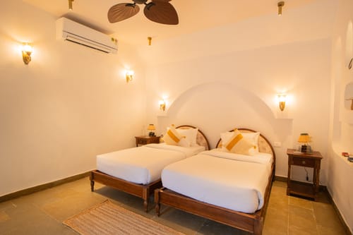 Amayah Rasa | 4-BHK Opulent Villa With Steam Room, Open Shower, Private Pool & Lift