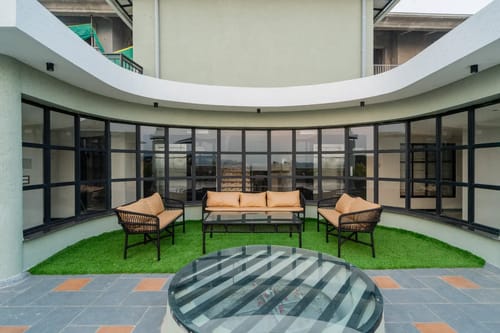 Kamerios Skye | 1-BHK | Jacuzzi | Balcony | Rooftop Pool | Lift  – 1 bedroom villa in North Goa, Goa