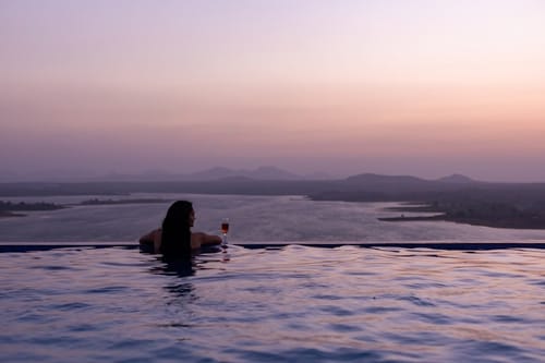 Warmth @ Sunset On The Lake - Igatpuri