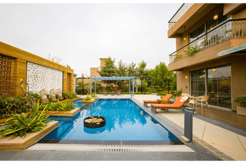 Noah’s Ark | Regal 3-BHK Villa Amidst Aravalli Hills With A Private Pool, Garden and A Gazebo – 3 bedroom villa in Jaipur, Rajasthan