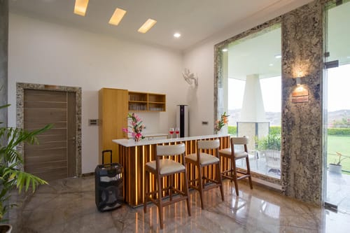 Shourya Celesta | Charming Hilltop 3-BHK Villa With Private Pool, Garden & Terrace – 3 bedroom villa in Udaipur, Rajasthan