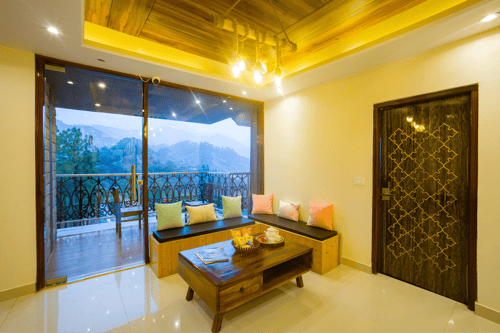 Pine Shadow Flamingo | Pet-friendly Hilltop Suite With Panoramic Views & Restaurant – 1 bedroom villa in Shimla, Himachal Pradesh