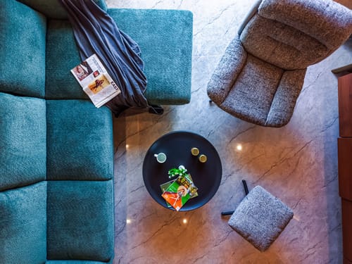 Dochi  |  4-BHK apartment with Hill Views, Living Room, & Balconies – 4 bedroom villa in Kasauli, Himachal Pradesh