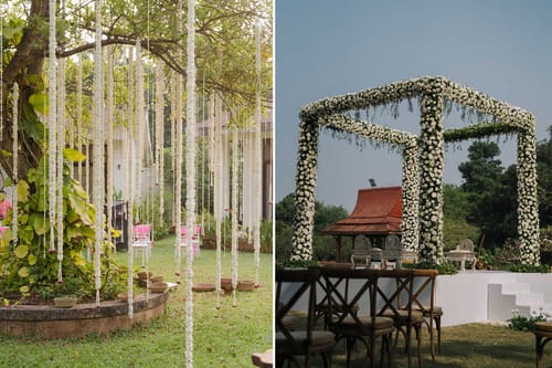 Celebration Venue at Nivaant Farms and Cottages – 17 bedroom villa in Karjat, Maharashtra