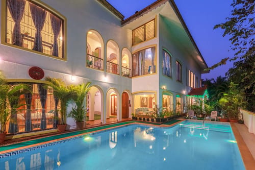 Casa Do Amor – 6 bedroom villa in North Goa, Goa