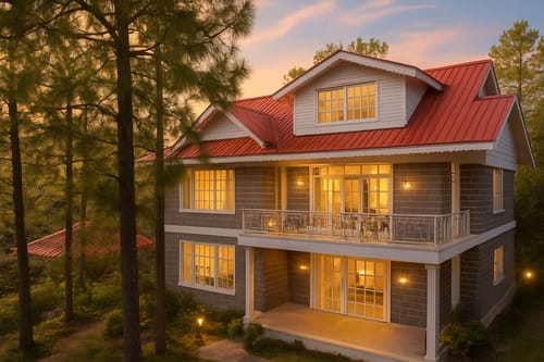 Crescent Peak W/Jacuzzi – 3 bedroom villa in Kasauli, Himachal Pradesh