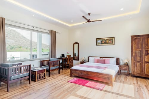 Kasturi | Pet-Friendly Rooms With Views of Sajjangarh Palace & Plunge Pool – 2 bedroom villa in Udaipur, Rajasthan