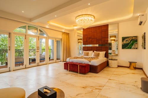 Casa Ritzy | Indo-Portuguese 5-BHK Villa With Private Pool & Lift Near Popular Beaches – 5 bedroom villa in North Goa, Goa