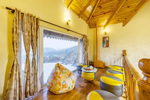 Mystwood | 3-BHK Pet-friendly Retreat With Garden, Gaming Zone & Lounge Area – 3 bedroom villa in Nainital, Uttarakhand