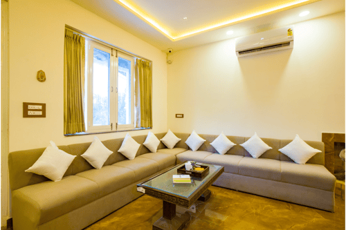 Ramgarh Wild Retreat | Elegant Colonial-Style 2-BHK Villa Amidst the Hills with Private Pool & Garden – 2 bedroom villa in Jaipur, Rajasthan
