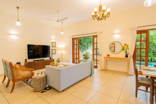 Celest | Pet-friendly 4-BHK Villa With Private Pool & Garden – 4 bedroom villa in North Goa, Goa
