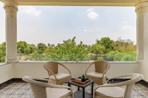 Raga | 2-BHK | Pvt Pool | Garden | Gazebo | Entertainment Lounge | Kids Play Area