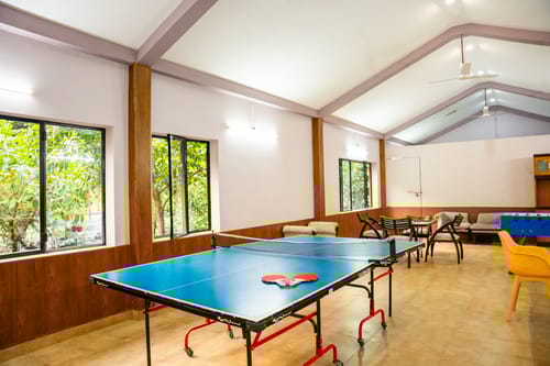 Granny’s Den | 3-BHK Pet-friendly With Living Room, Shared Pool, Restaurant & Gazebo by the River