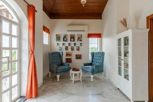 Oakwood Villa | 3-BHK | Pvt Pool | Lush Garden | Party Hall – 3 bedroom villa in Jaipur, Rajasthan