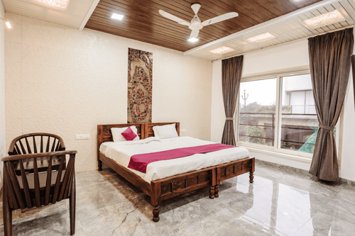 Ayur Kutir | 9-BHK Retreat With Private Pool, Glass Pool, Garden, Gazebo, Jacuzzi & Spa room
