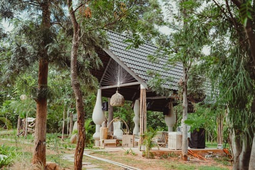 Bali Bay Gumuk | 2-BHK Villa On 2 Acres of Land with Shared Pool, Firepits, Lounges & Jacuzzi – 2 bedroom villa in Bengaluru, Karnataka