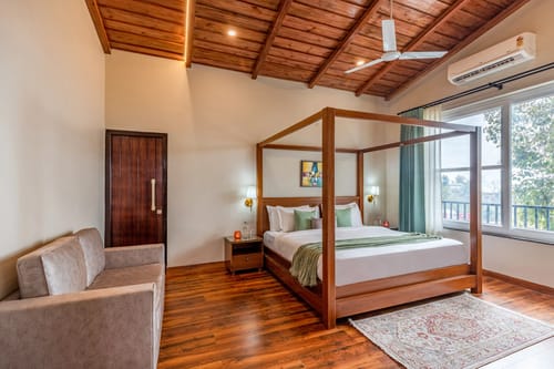 Twin Chalets | 4-BHK  Pet-friendly Escape With Valley-facing lawn, Terrace & 2 Living Rooms – 4 bedroom villa in Nainital, Uttarakhand