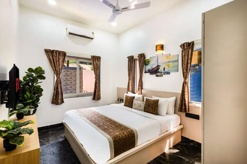 Villa Plume | 4-BHK Pet-Friendly Villa with Private Pool and Sit Out | Near Calangute Beach – 4 bedroom villa in North Goa, Goa
