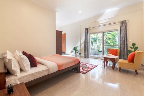 Bask In The Greens – 4 bedroom villa in Coorg, Karnataka