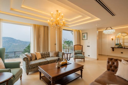 Royce Cottage | Luxe Hilltop 4-BHK Retreat With Indoor Bar, Terrace & Scenic Views
