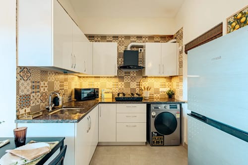 Veera Marina | Charming 2-BHK Apt With Common Pools, Clubhouse & Lift