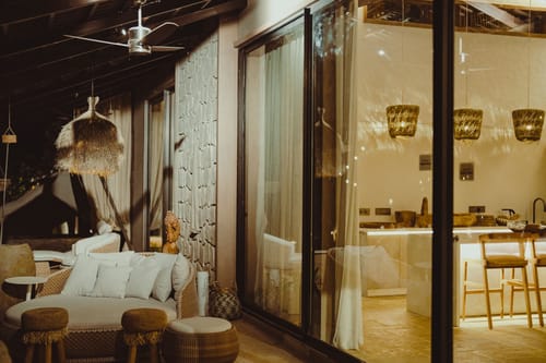 Bali Bay | 2 Balinese-Inspired 2-BHKs & 2 Boho Tents with a Shared Pool, Jacuzzi, Bar Lounge & Cabanas – 6 bedroom villa in Bengaluru, Karnataka