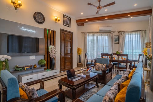 Sky Paradise | Pet-friendly 3-BHK Retreat With Gaming Zone, Home Theatre & Rooftop Gazebo – 3 bedroom villa in Dehradun, Uttarakhand