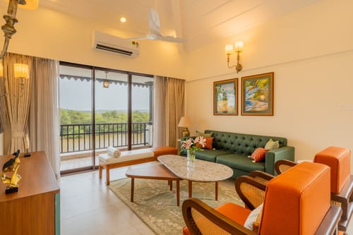 Villa Fleuve | 6-BHK Getaway By the River With Infinity Pool, Lift & Bar Lounge