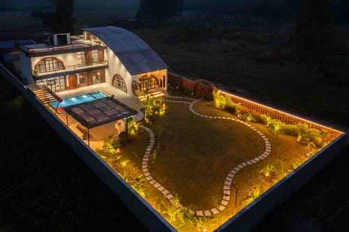 Whispering Arc – 4 bedroom villa in Jim Corbett, Uttarakhand