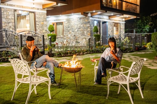 Granny’s Den | 1 Pet-friendly Artistic Hut With Shared Pool, Restaurant & Gazebo by the River – 1 bedroom villa in Dehradun, Uttarakhand
