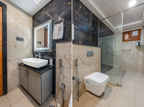 HSR Penthouse | Spacious 4-BHK Apartment with Living, Lounge Area, Study Room, Terrace & Balconies