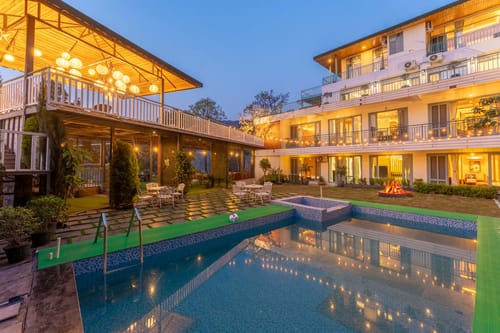Bliss @ Aykon Estate w/ Outdoor Pool – 5 bedroom villa in Kasauli, Himachal Pradesh